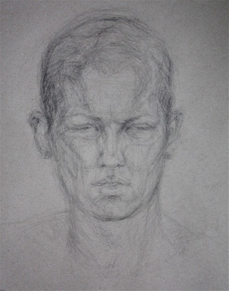 5232 bleistift 50x50cm