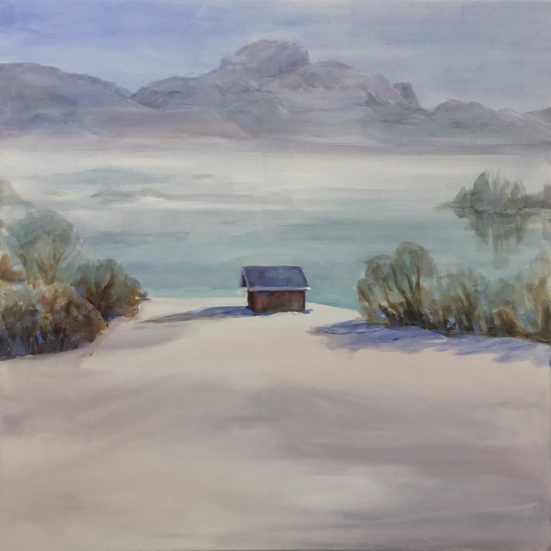 E5409 acryl auf leinwand 80x80